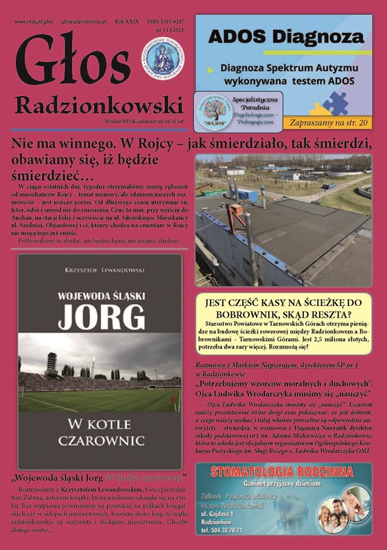 Read more about the article Głos Radzionkowski nr 11/2021