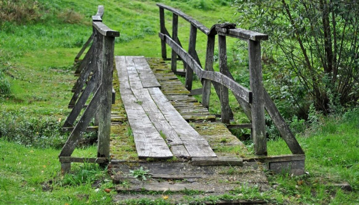 bridge wooden bridge transition 2769777